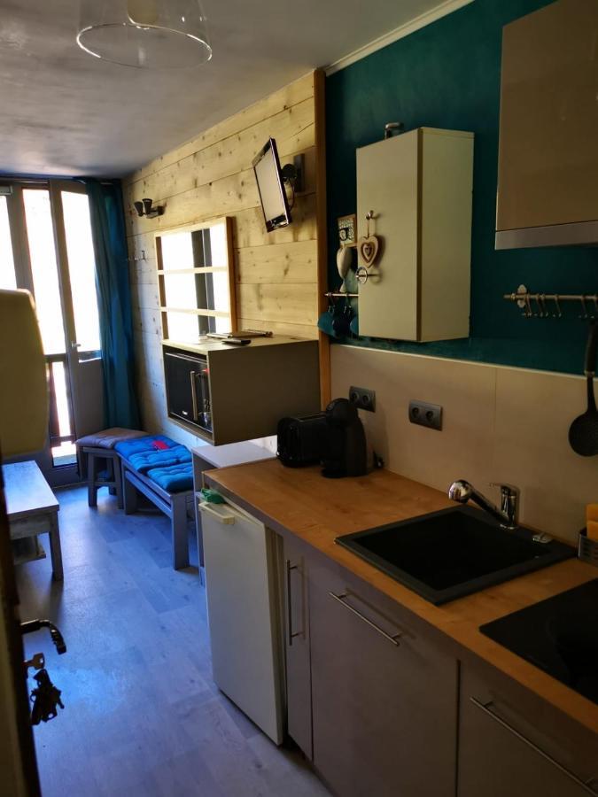 Studio Chaleureux A Lanslevillard Val Cenis 2 Pers المظهر الخارجي الصورة