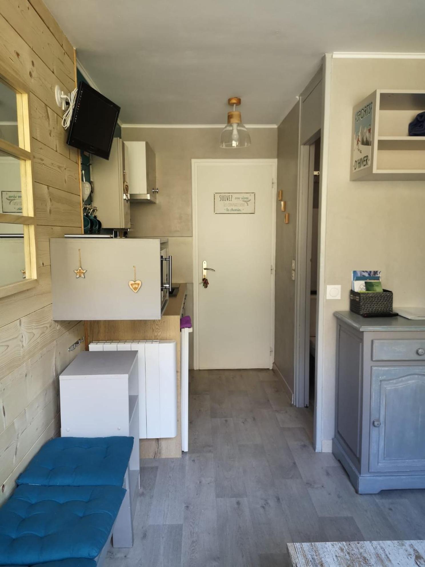 Studio Chaleureux A Lanslevillard Val Cenis 2 Pers المظهر الخارجي الصورة